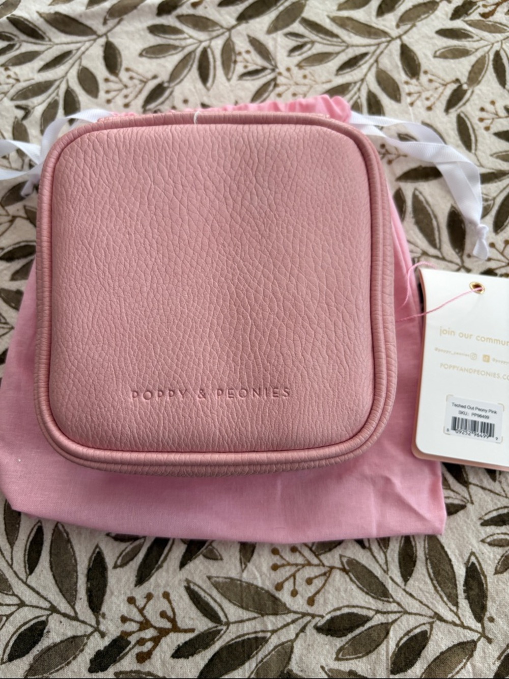 Poppy & Peonies Limited Edition Peony Pink Teched Out Case